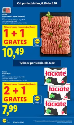 Lidl - gazetka promocyjna Oferta od poniedziałku od poniedziałku 06.10 do środy 08.10 - strona 2 Lidl - gazetka promocyjna Oferta od poniedziałku od poniedziałku 06.10 do środy 08.10 - strona 2