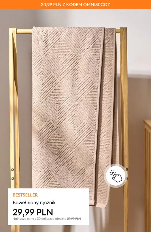 Sinsay - gazetka promocyjna -30% na POŚCIELE i RĘCZNIKI przy zakupie 2 szt. od wtorku 07.10 do niedzieli 19.10 - strona 10