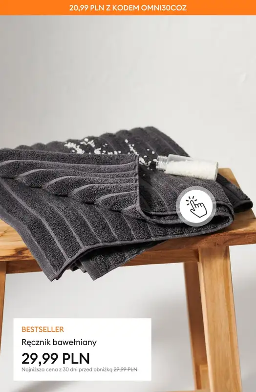 Sinsay - gazetka promocyjna -30% na POŚCIELE i RĘCZNIKI przy zakupie 2 szt. od wtorku 07.10 do niedzieli 19.10 - strona 12