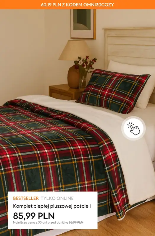 Sinsay - gazetka promocyjna -30% na POŚCIELE i RĘCZNIKI przy zakupie 2 szt. od wtorku 07.10 do niedzieli 19.10 - strona 20