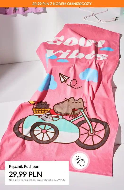 Sinsay - gazetka promocyjna -30% na POŚCIELE i RĘCZNIKI przy zakupie 2 szt. od wtorku 07.10 do niedzieli 19.10 - strona 22