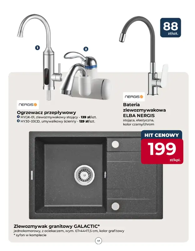 PSB Mrówka - gazetka promocyjna Gazetka od czwartku 09.10 do soboty 18.10 - strona 17