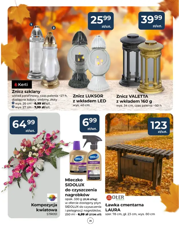 PSB Mrówka - gazetka promocyjna Gazetka od czwartku 09.10 do soboty 18.10 - strona 26