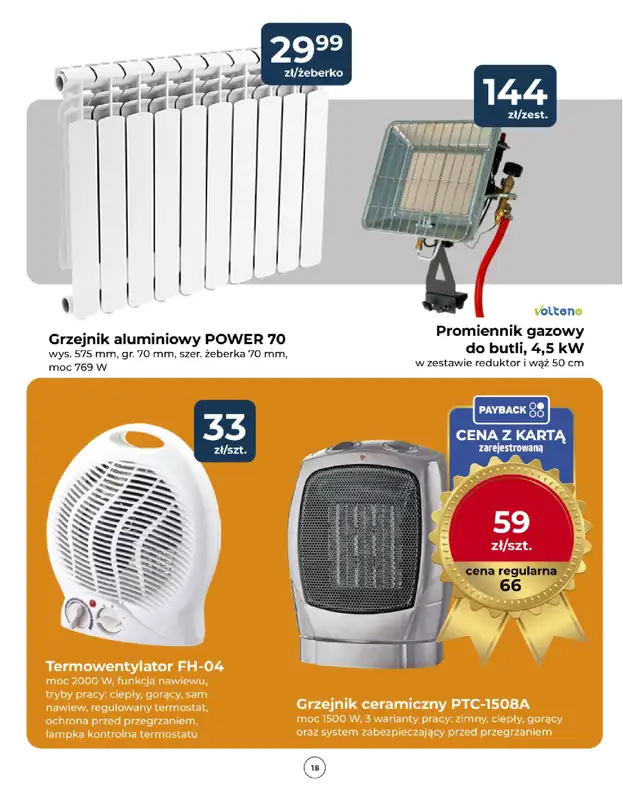 PSB Mrówka - gazetka promocyjna Gazetka od czwartku 09.10 do soboty 18.10 - strona 18