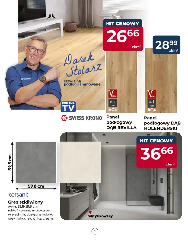 PSB Mrówka - gazetka promocyjna Gazetka od czwartku 09.10 do soboty 18.10 - strona 2