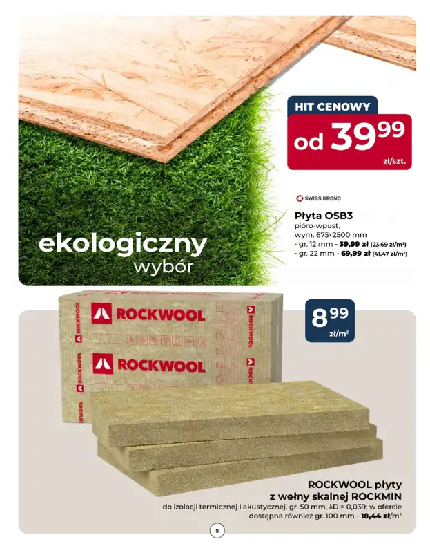 PSB Mrówka - gazetka promocyjna Gazetka od czwartku 09.10 do soboty 18.10 - strona 8