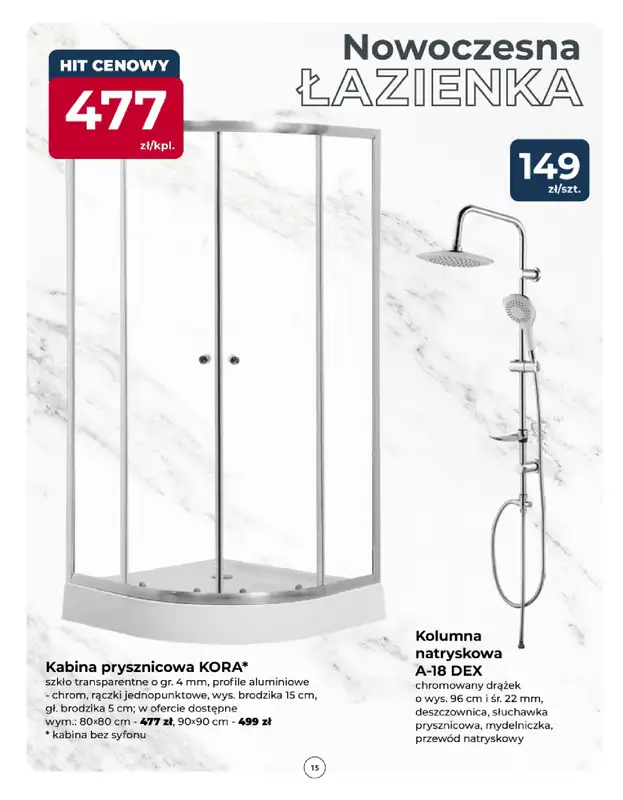 PSB Mrówka - gazetka promocyjna Gazetka od czwartku 09.10 do soboty 18.10 - strona 15