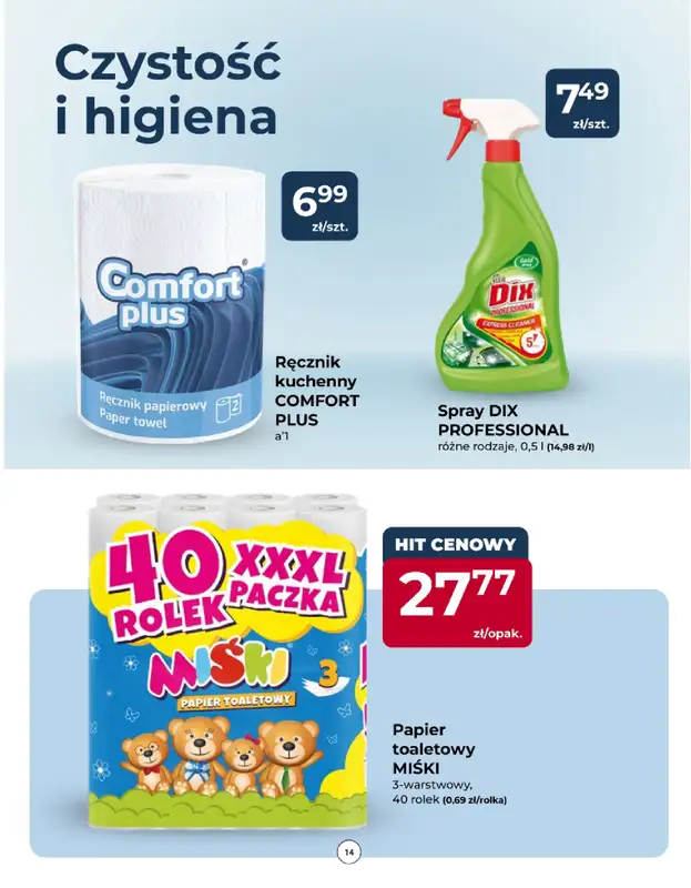 PSB Mrówka - gazetka promocyjna Gazetka od czwartku 09.10 do soboty 18.10 - strona 14