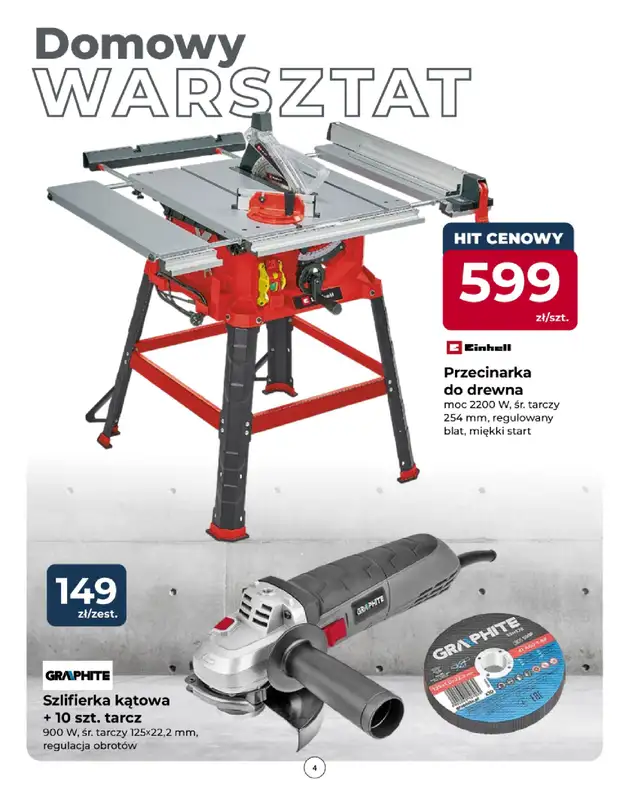 PSB Mrówka - gazetka promocyjna Gazetka od czwartku 09.10 do soboty 18.10 - strona 4