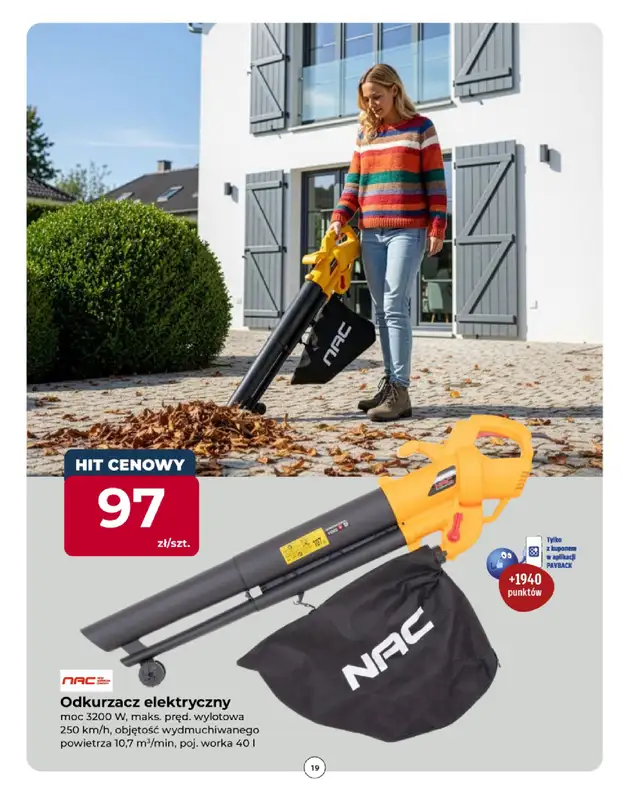 PSB Mrówka - gazetka promocyjna Gazetka od czwartku 09.10 do soboty 18.10 - strona 19