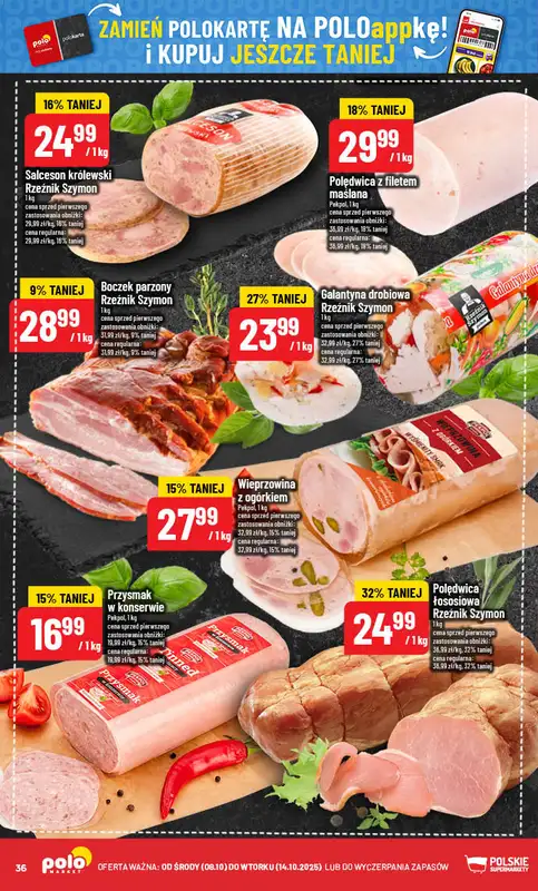 POLOmarket - gazetka promocyjna Gazetka od środy 08.10 do wtorku 14.10 - strona 36
