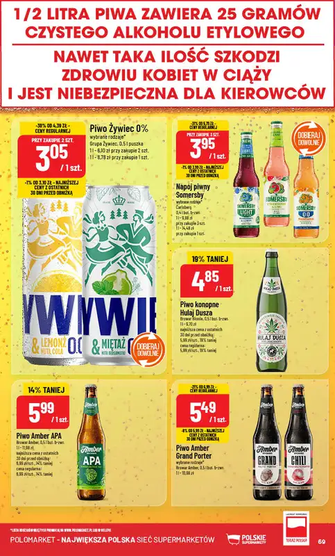 POLOmarket - gazetka promocyjna Gazetka od środy 08.10 do wtorku 14.10 - strona 69