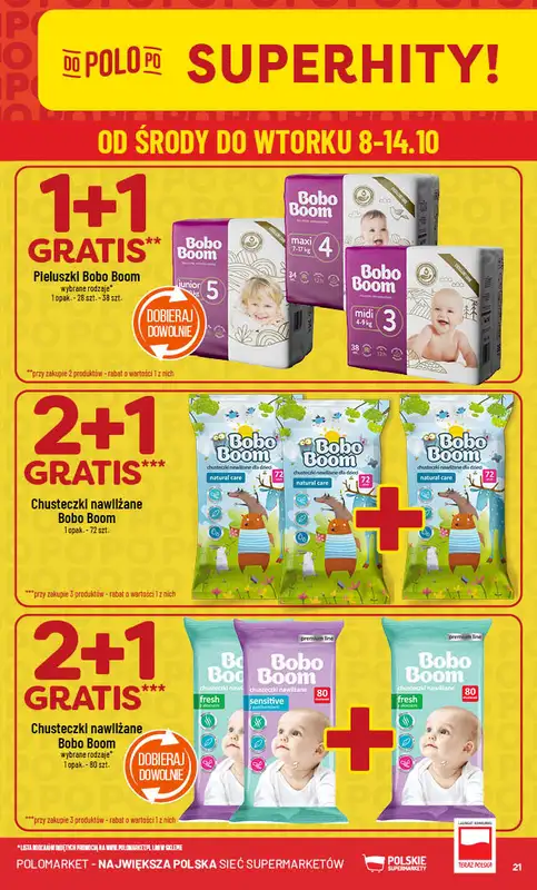 POLOmarket - gazetka promocyjna Gazetka od środy 08.10 do wtorku 14.10 - strona 21
