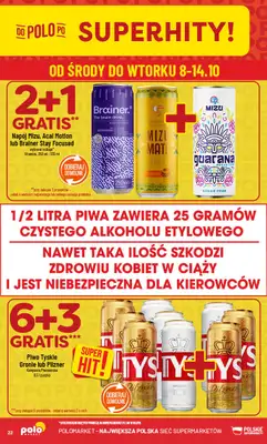 POLOmarket - gazetka promocyjna Gazetka od środy 08.10 do wtorku 14.10 - strona 22 POLOmarket - gazetka promocyjna Gazetka od środy 08.10 do wtorku 14.10 - strona 22