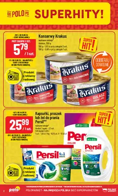 POLOmarket - gazetka promocyjna Gazetka od środy 08.10 do wtorku 14.10 - strona 2 POLOmarket - gazetka promocyjna Gazetka od środy 08.10 do wtorku 14.10 - strona 2