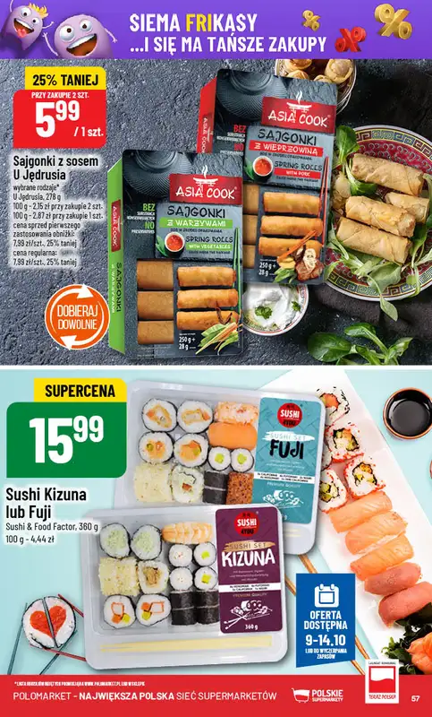 POLOmarket - gazetka promocyjna Gazetka od środy 08.10 do wtorku 14.10 - strona 57