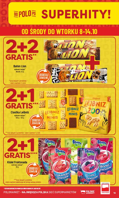 POLOmarket - gazetka promocyjna Gazetka od środy 08.10 do wtorku 14.10 - strona 19