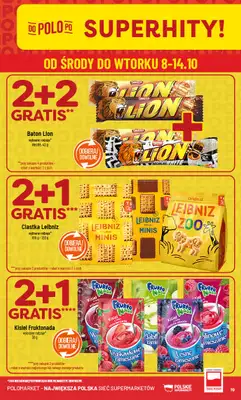 POLOmarket - gazetka promocyjna Gazetka od środy 08.10 do wtorku 14.10 - strona 19 POLOmarket - gazetka promocyjna Gazetka od środy 08.10 do wtorku 14.10 - strona 19