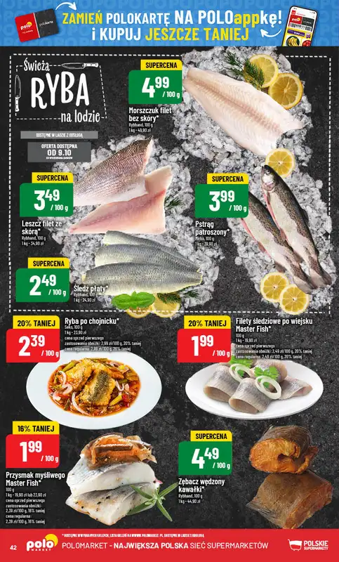 POLOmarket - gazetka promocyjna Gazetka od środy 08.10 do wtorku 14.10 - strona 42