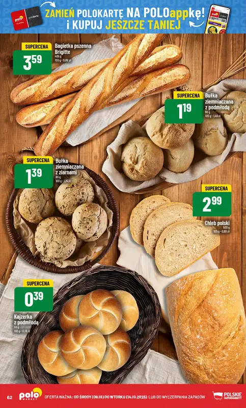 POLOmarket - gazetka promocyjna Gazetka od środy 08.10 do wtorku 14.10 - strona 62