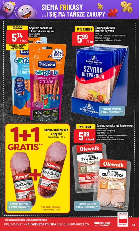 POLOmarket - gazetka promocyjna Gazetka od środy 08.10 do wtorku 14.10 - strona 39