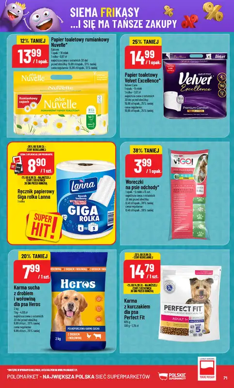 POLOmarket - gazetka promocyjna Gazetka od środy 08.10 do wtorku 14.10 - strona 71