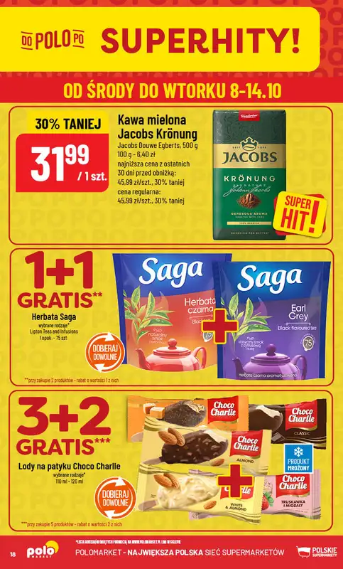 POLOmarket - gazetka promocyjna Gazetka od środy 08.10 do wtorku 14.10 - strona 18