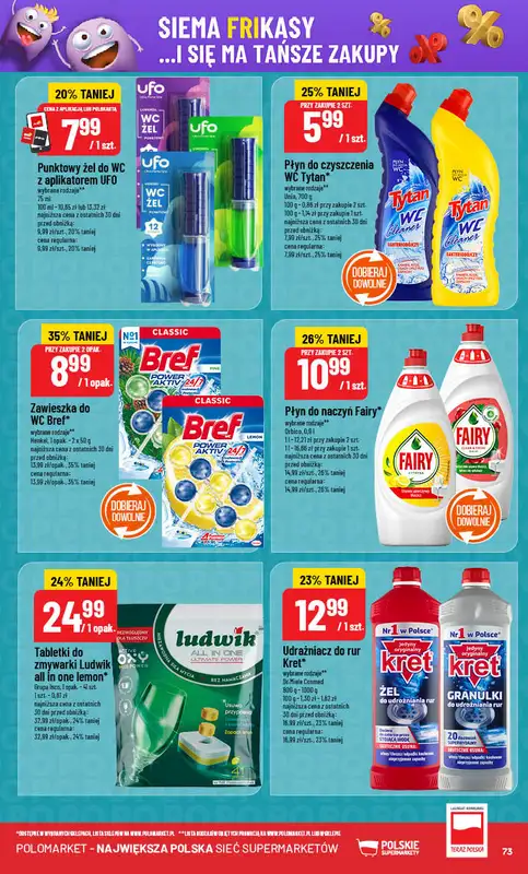 POLOmarket - gazetka promocyjna Gazetka od środy 08.10 do wtorku 14.10 - strona 73