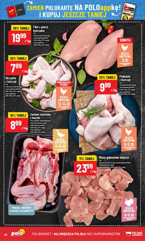 POLOmarket - gazetka promocyjna Gazetka od środy 08.10 do wtorku 14.10 - strona 40