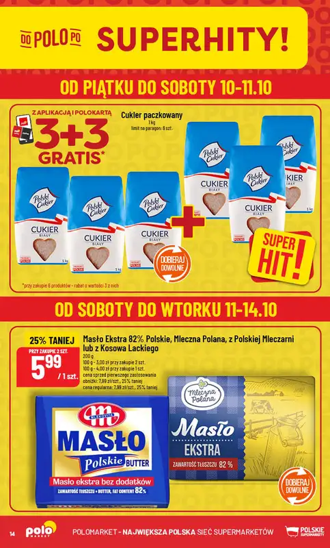 POLOmarket - gazetka promocyjna Gazetka od środy 08.10 do wtorku 14.10 - strona 14
