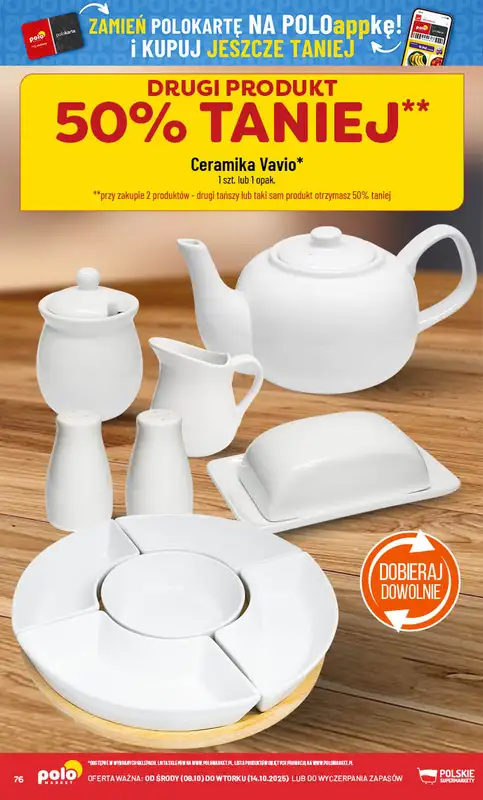 POLOmarket - gazetka promocyjna Gazetka od środy 08.10 do wtorku 14.10 - strona 76