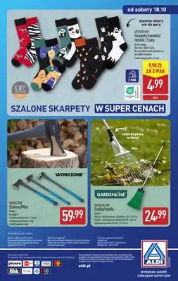 Aldi - gazetka promocyjna Aldi ma to coś! od poniedziałku 06.10 do soboty 18.10 - strona 19