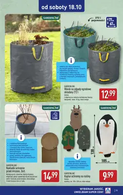 Aldi - gazetka promocyjna Aldi ma to coś! od poniedziałku 06.10 do soboty 18.10 - strona 15