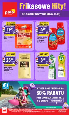 POLOmarket - gazetka promocyjna Frikasowy Katalog od środy 08.10 do wtorku 14.10 POLOmarket - gazetka promocyjna Frikasowy Katalog od środy 08.10 do wtorku 14.10