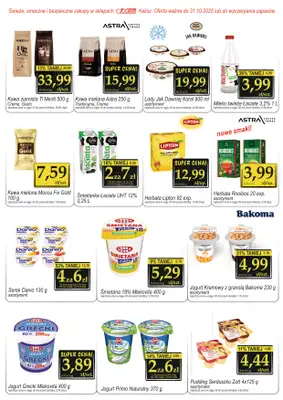 Społem - Blisko i Korzystnie - gazetka promocyjna Gazetka PSS Kalisz od środy 08.10 do piątku 31.10 - strona 4