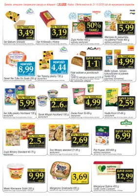 Społem - Blisko i Korzystnie - gazetka promocyjna Gazetka PSS Kalisz od środy 08.10 do piątku 31.10 - strona 3