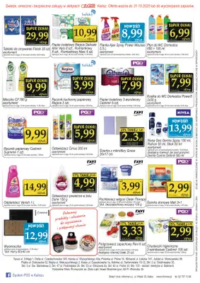 Społem - Blisko i Korzystnie - gazetka promocyjna Gazetka PSS Kalisz od środy 08.10 do piątku 31.10 - strona 8