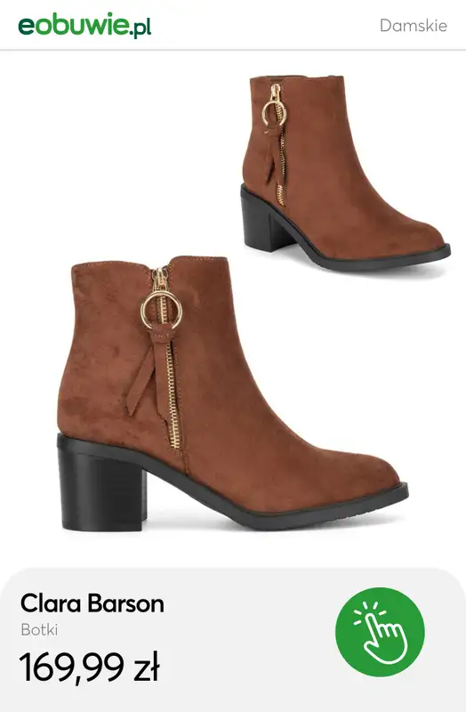 eobuwie.pl - gazetka promocyjna Jesienne botki damskie na słupku od wtorku 07.10  - strona 7