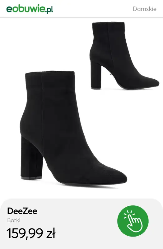 eobuwie.pl - gazetka promocyjna Jesienne botki damskie na słupku od wtorku 07.10  - strona 9