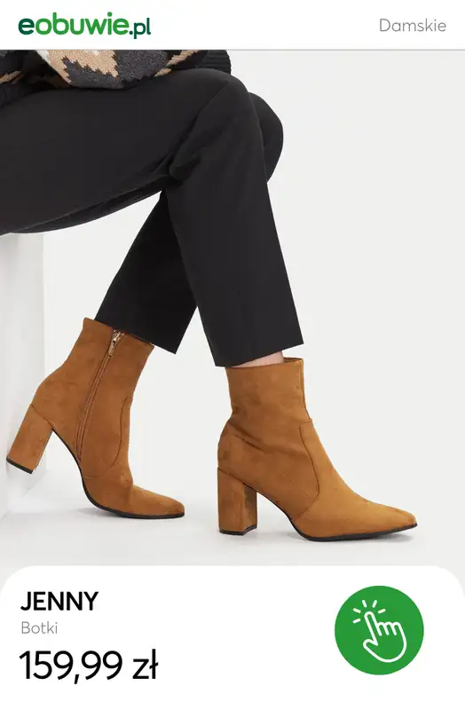 eobuwie.pl - gazetka promocyjna Jesienne botki damskie na słupku od wtorku 07.10  - strona 4