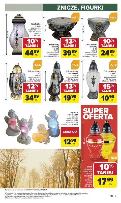 Carrefour - gazetka promocyjna Gazetka Łap okazje od czwartku od czwartku 09.10 do środy 22.10 - strona 5