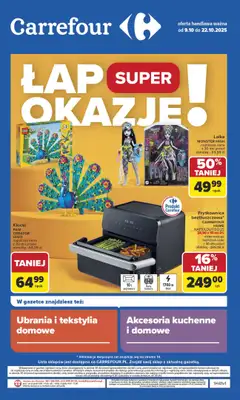 Carrefour - gazetka promocyjna Gazetka Łap okazje od czwartku od czwartku 09.10 do środy 22.10 - strona 28 Carrefour - gazetka promocyjna Gazetka Łap okazje od czwartku od czwartku 09.10 do środy 22.10 - strona 28