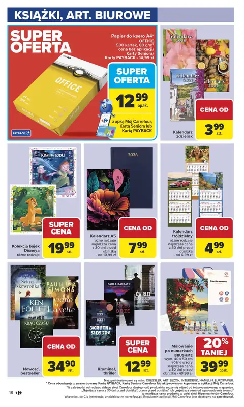Carrefour - gazetka promocyjna Gazetka Łap okazje od czwartku od czwartku 09.10 do środy 22.10 - strona 18