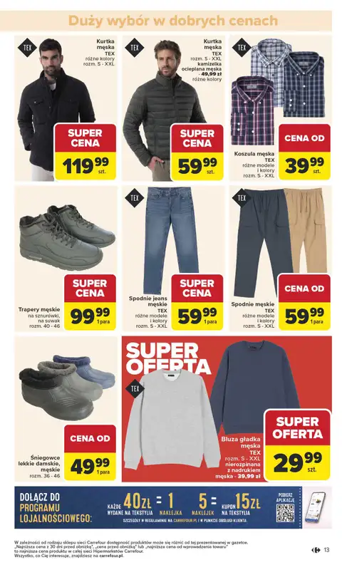 Carrefour - gazetka promocyjna Gazetka Łap okazje od czwartku od czwartku 09.10 do środy 22.10 - strona 13
