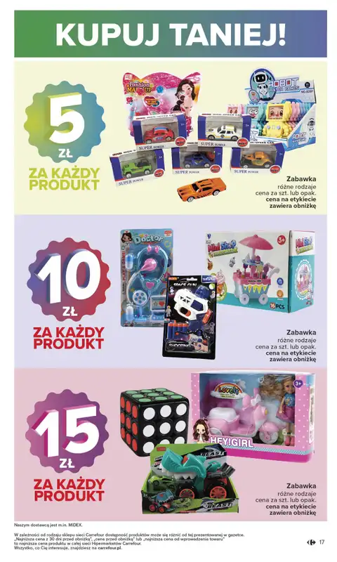 Carrefour - gazetka promocyjna Gazetka Łap okazje od czwartku od czwartku 09.10 do środy 22.10 - strona 17