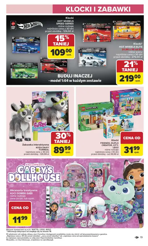 Carrefour - gazetka promocyjna Gazetka Łap okazje od czwartku od czwartku 09.10 do środy 22.10 - strona 19