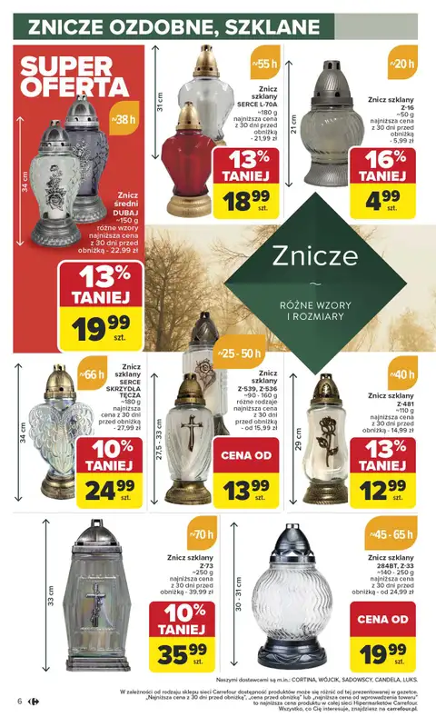 Carrefour - gazetka promocyjna Gazetka Łap okazje od czwartku od czwartku 09.10 do środy 22.10 - strona 6