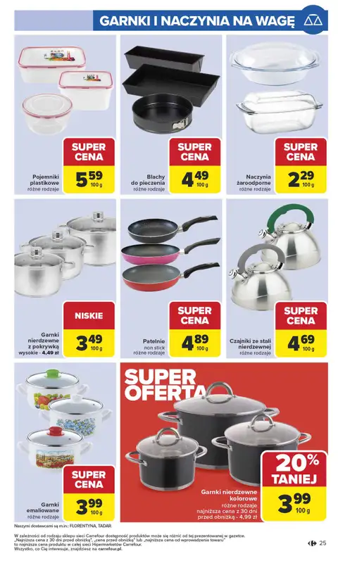 Carrefour - gazetka promocyjna Gazetka Łap okazje od czwartku od czwartku 09.10 do środy 22.10 - strona 25