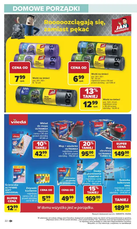 Carrefour - gazetka promocyjna Gazetka Łap okazje od czwartku od czwartku 09.10 do środy 22.10 - strona 22