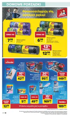 Carrefour - gazetka promocyjna Gazetka Łap okazje od czwartku od czwartku 09.10 do środy 22.10 - strona 22 Carrefour - gazetka promocyjna Gazetka Łap okazje od czwartku od czwartku 09.10 do środy 22.10 - strona 22